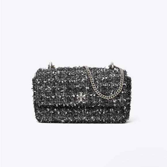 Tory Burch MINI KIRA TWEED FLAP BAG - Picture 5 of 7